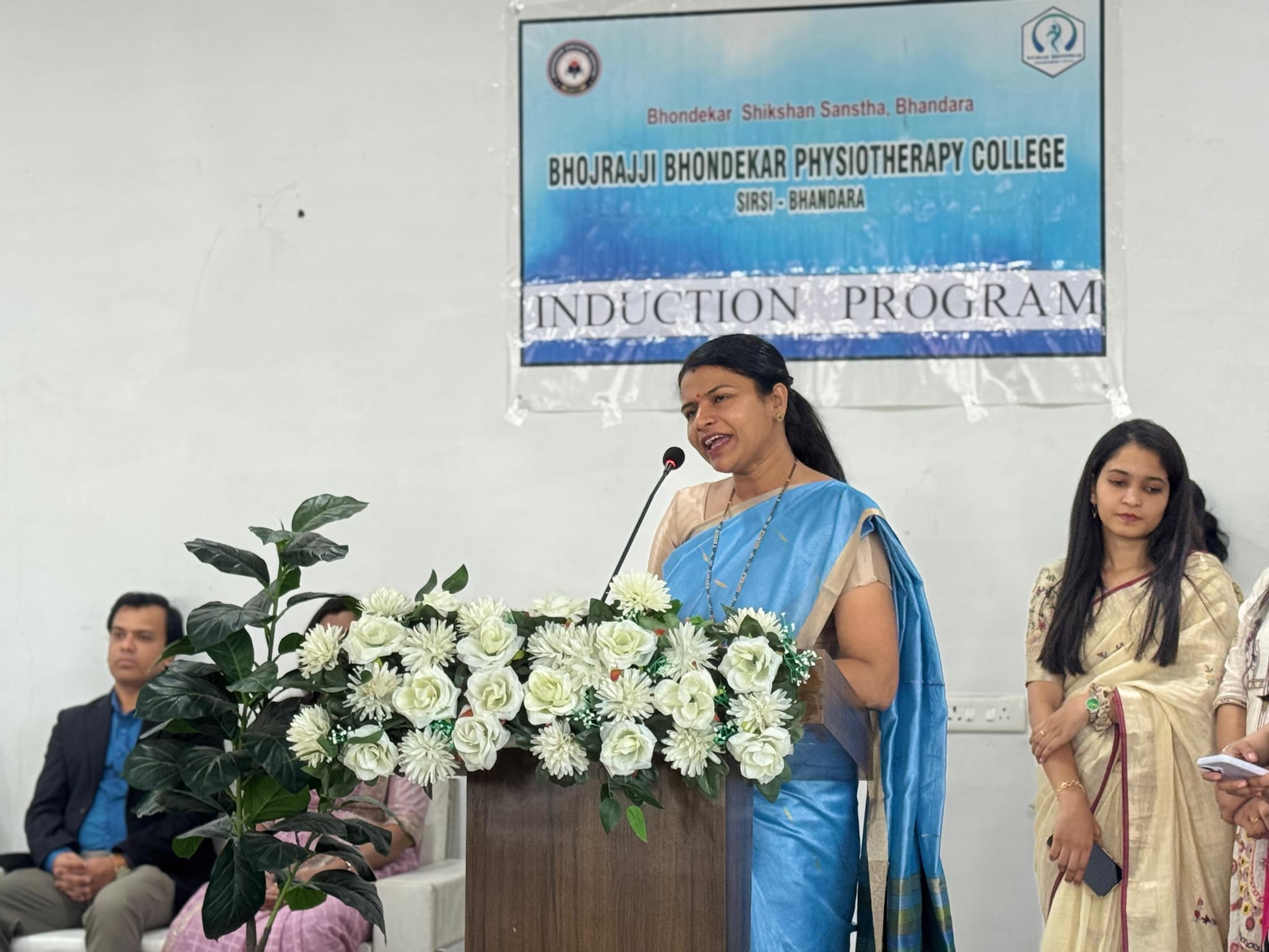 Induction programme of Bhojrajji Bhondekar Physiotherapy College